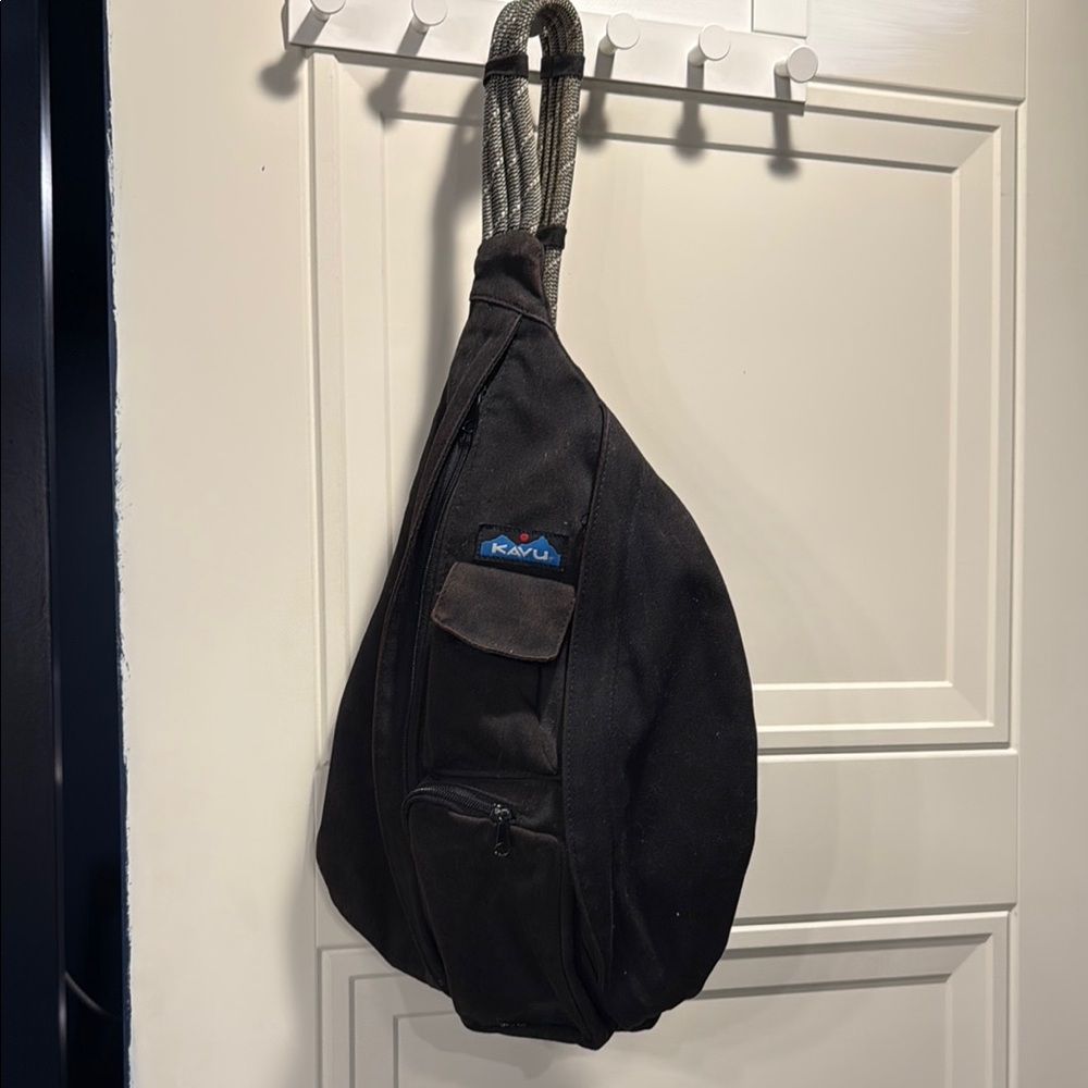 Kavu Black Rope Bag
